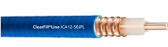 1/2" ClearFill®Line Plenum-Rated Air-Dielectric Coaxial Cable for In-Building Applications