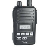 Icom F60V - UHF Handheld - Freeway Communications - Canada's Wireless Communications Specialists